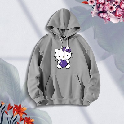 Premium Comfortable (Cutipy-Gray) Ladies winter hoodie